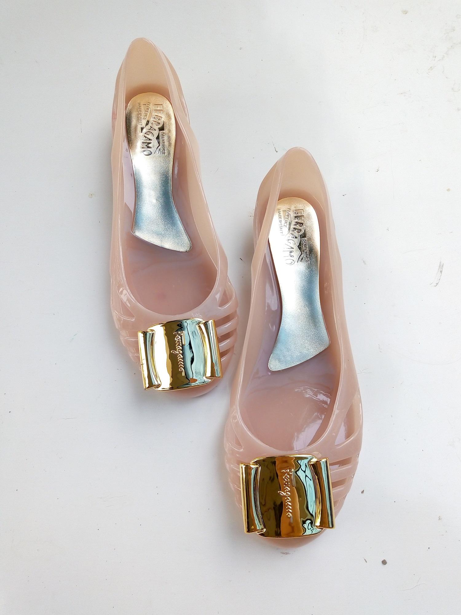 Jelly Shoes Flat Beludru Brown Update Daftar Harga Terbaru Indonesia Harga myanka jelly shoes flat ferrag standar light brown