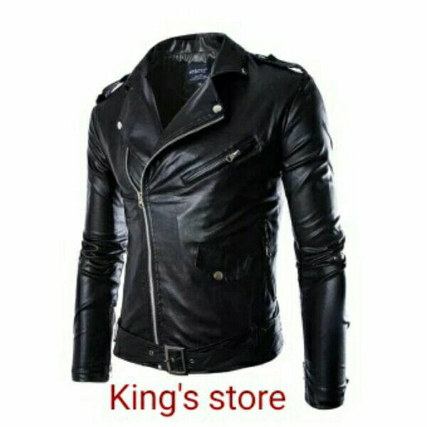 Jaket kulit punk rock