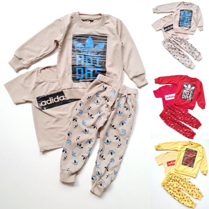 Baju Setelan Olahraga Anak Cowok Laki Kaos Sweater Training Adidas