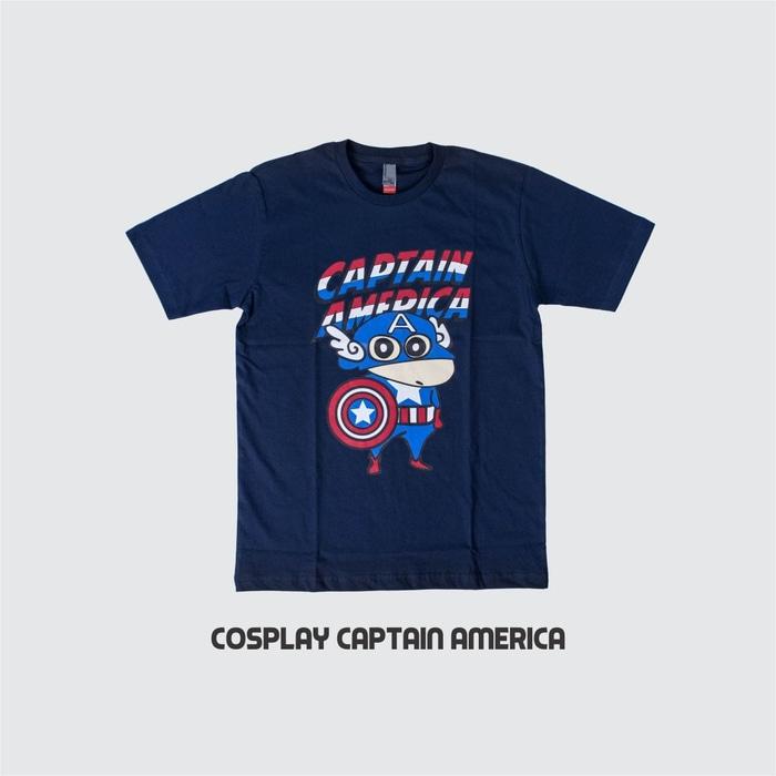 Best Top Seller!! Kaos Crayon Shinchan Captain America - ready stock