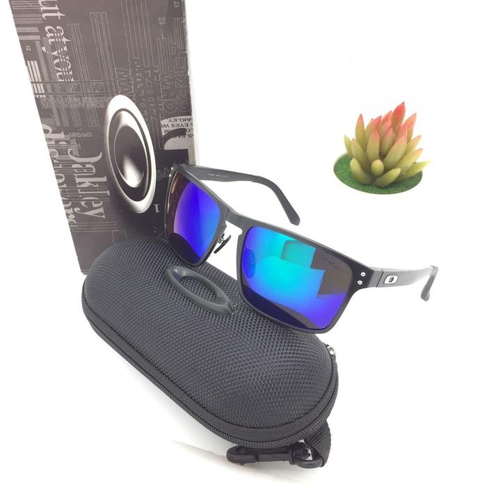 diskon 15%!! Kacamata Oakley Holbrook Alloy Black Tosca Kacamata Pria Outdoor Murah - ready stock