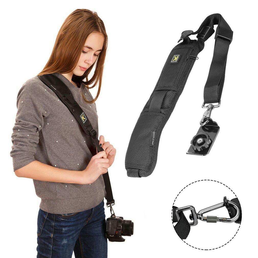 Tali Camera Quick Strap - Tali Kamera DSLR Mirrorless - Sabuk selempang Kamera