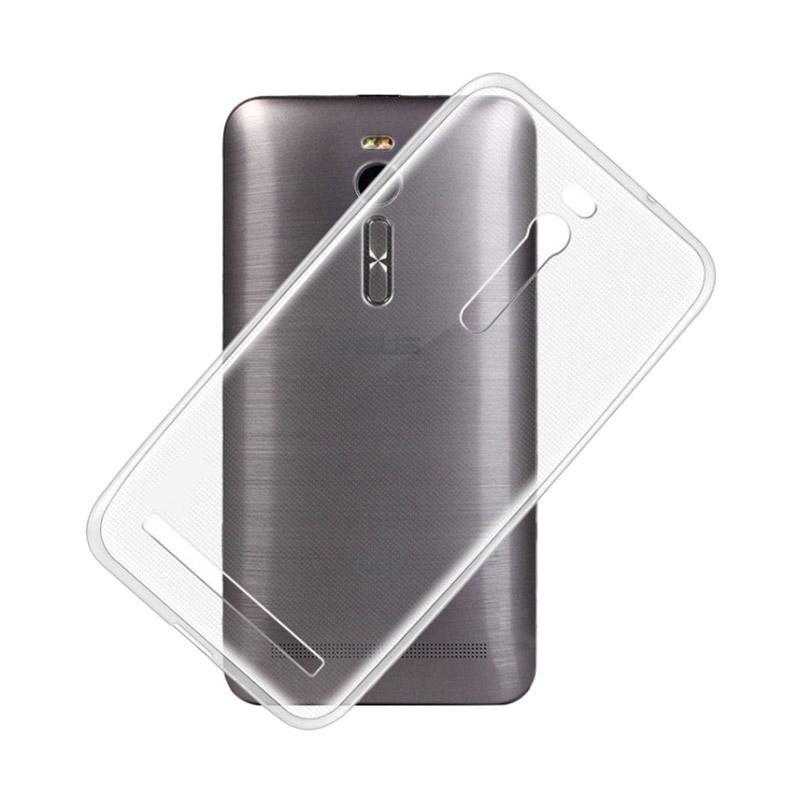 MR Asus Zenfone 2 ZE500CL 5.0 inch Jelly Case / Softcase Asus Zenfone 2 ZE500CL 5.0 inch / Softshell Asus Zenfone 2 ZE500CL 5.0 inch / Casing Asus Zenfone 2 ZE500CL 5.0 inch - Transparan