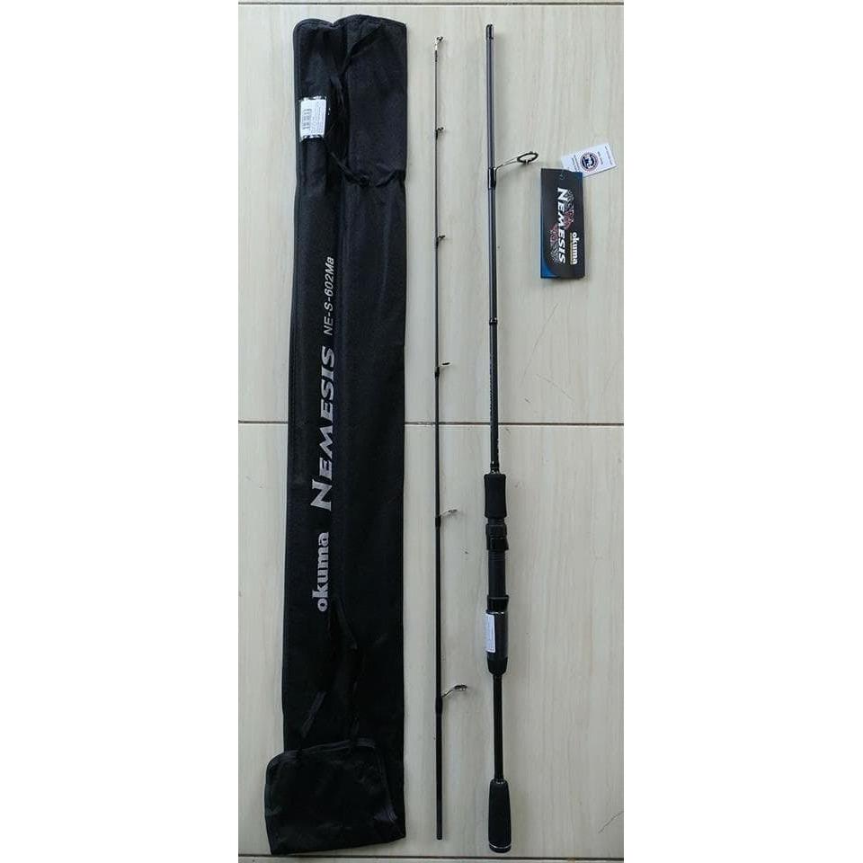 Joran Pancing Spinning Okuma Nemesis NE-S-602Ma 8-17lb 180cm