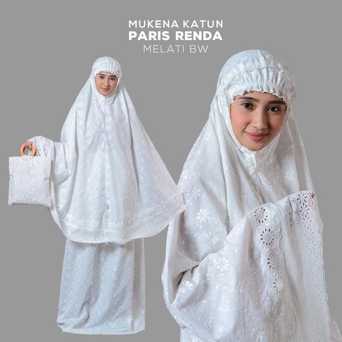 Pusat Mukena Indonesia Tasikmalaya Mukena mewah / Mukena dewasa / Mukena bali / Mukenah / Mukena katun jepang / Mukenah Wanita / Mukena Putih / Mukenah Murah / Mukenah Jumbo / Mukenah Remaja / Mukenah Dewasa Katun Paris Renda Melati Bw