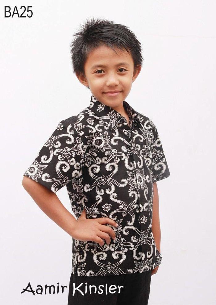 Kemeja batik Anak / Batik Anak Cowok / Batik Anak Laki - 6-8 tahun