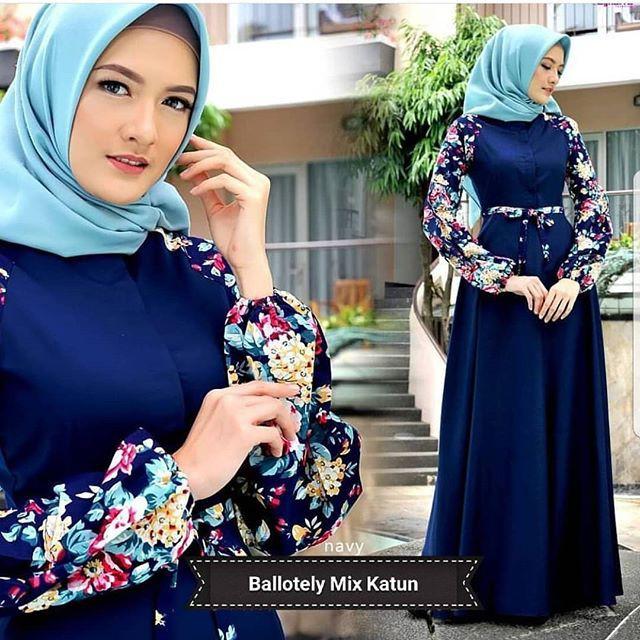 Raffa dress | Kaffa dress / KUALITAS TERBAIK | GAMIS TERMURAH | Dress Import (Hitam)