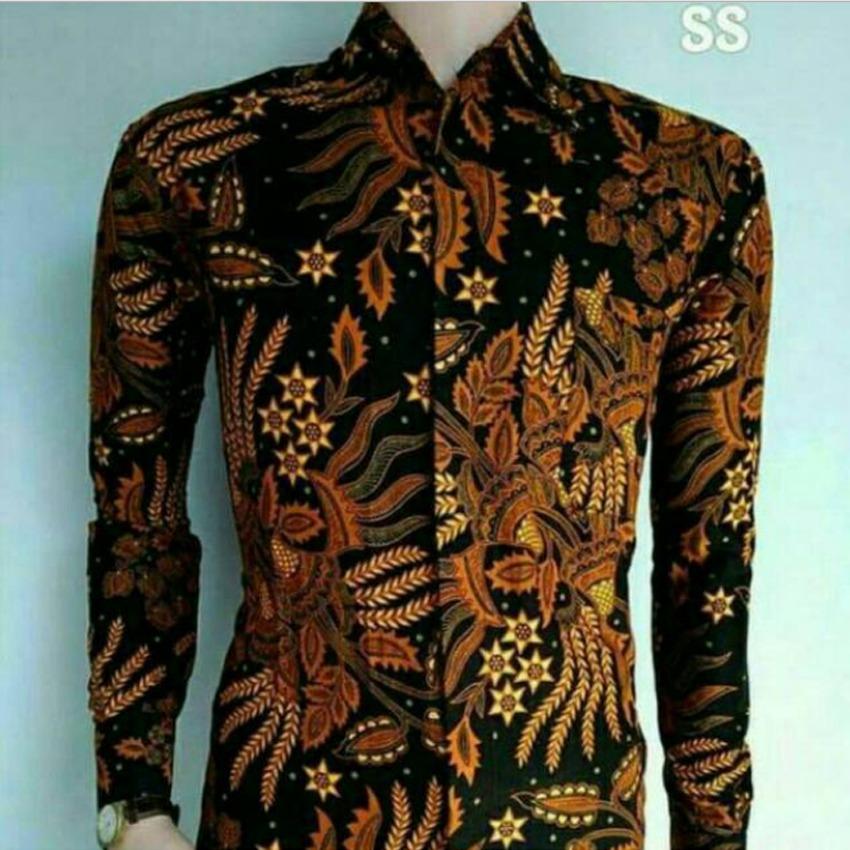 TotallyGreatShop - Kado Ultah - Batik Kondangan - Seragam - Wisuda - Kemeja Batik Pria Eksklusif - TotallyGreatShop - Kado Ultah - Batik Kondangan - Kemeja Batik Pria Eksklusif - Lengan Panjang - MANGGAR