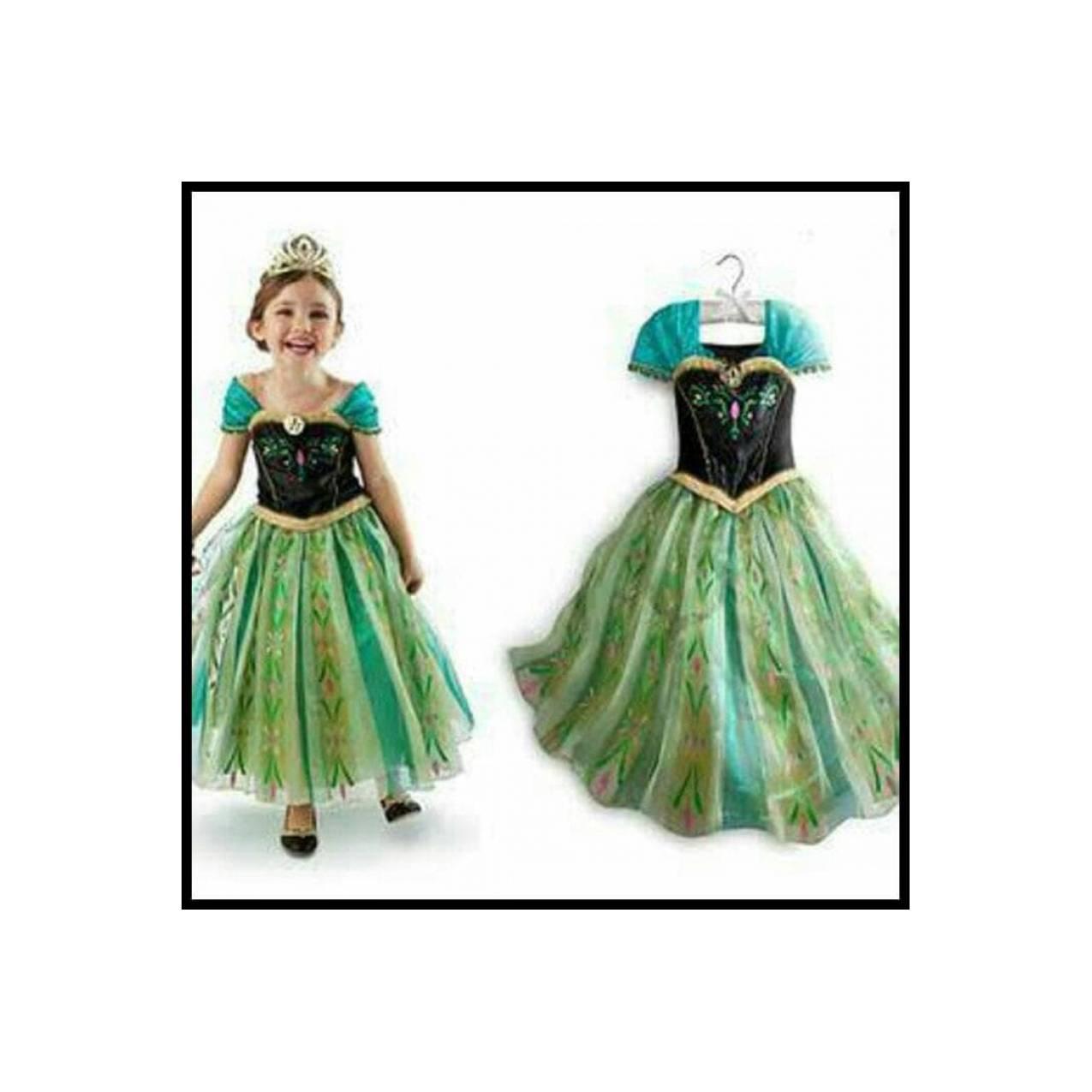 BIG SALE DRESS/BAJU/KOSTUM/GAUN ANNA FROZEN