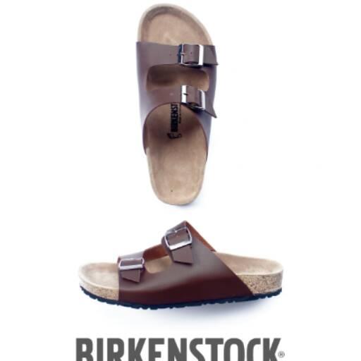 Sandal Pria Model Gesper 2 Coklat Arizona DISCOUNT!!