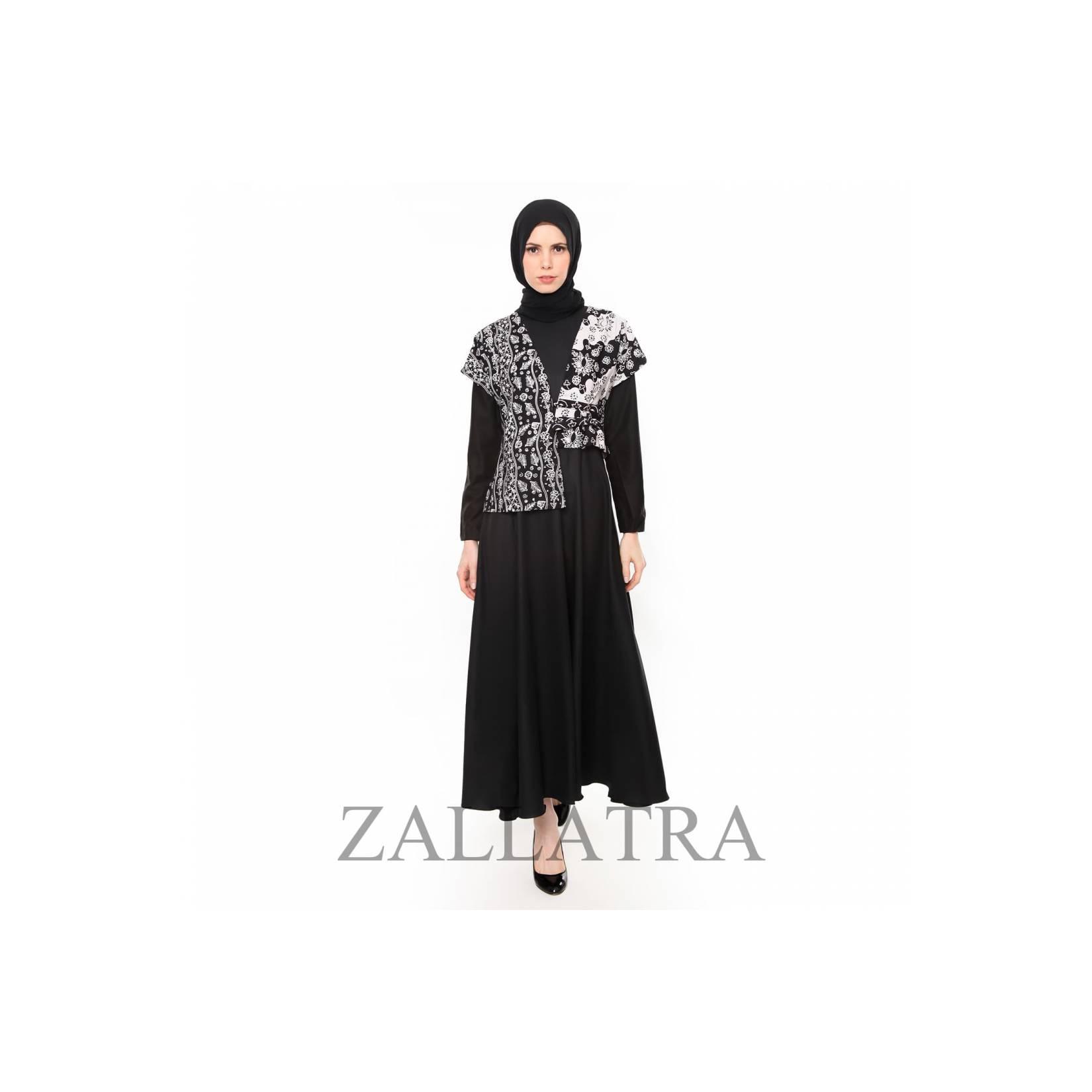 Gamis Batik Wanita Asli Jambi Berkualias - Zallatra GM05
