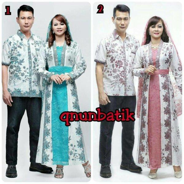 SARIMBIT COUPLE BATIK GAMIS JUMBO XL KRISDAYANTI KD DASAR CREAM