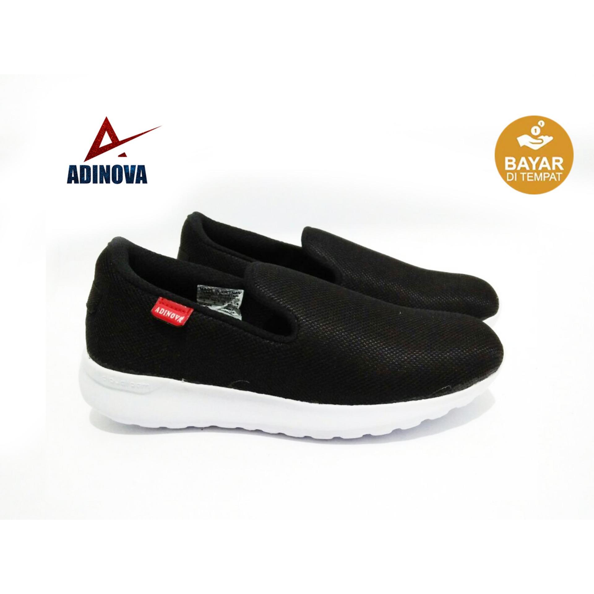 Adinova Sepatu Pria Kets/ Sepatu Slip On Sepatu Santai dan Sepatu Sport A01