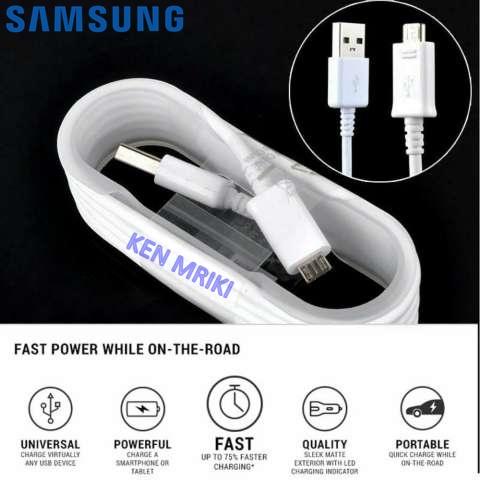Kabel Data Samsung Adaptive Fast Charging Galaxy Note 4 Micro USB 1.5m Original