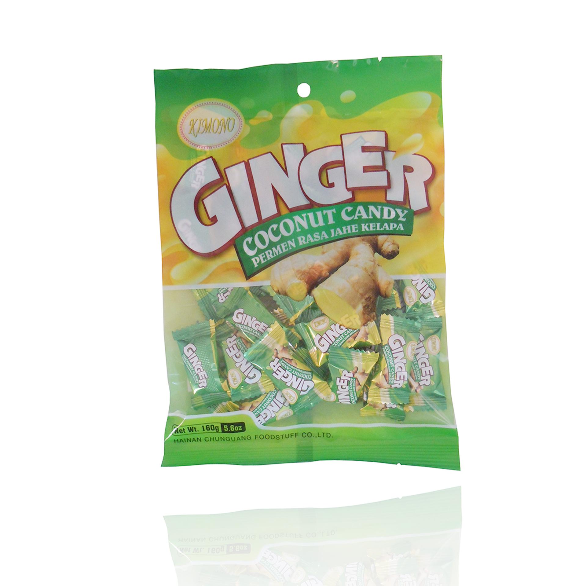Permen Rasa Jahe Kelapa- Permen Kimono Ginger Coconut Candy
