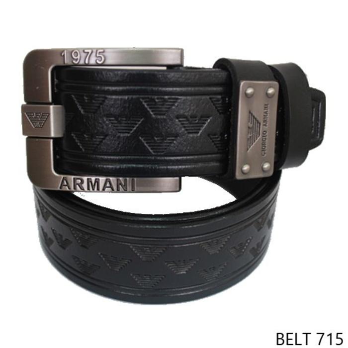 Ikat Pinggang Unik Pria Semi Kulit Hitam BELT 715 TERLARIS