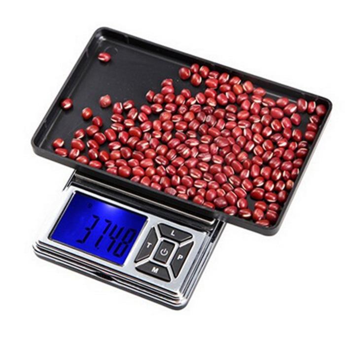 Timbangan Digital Saku Portabel - Layar LCD Angka Digit Besar & Jelas