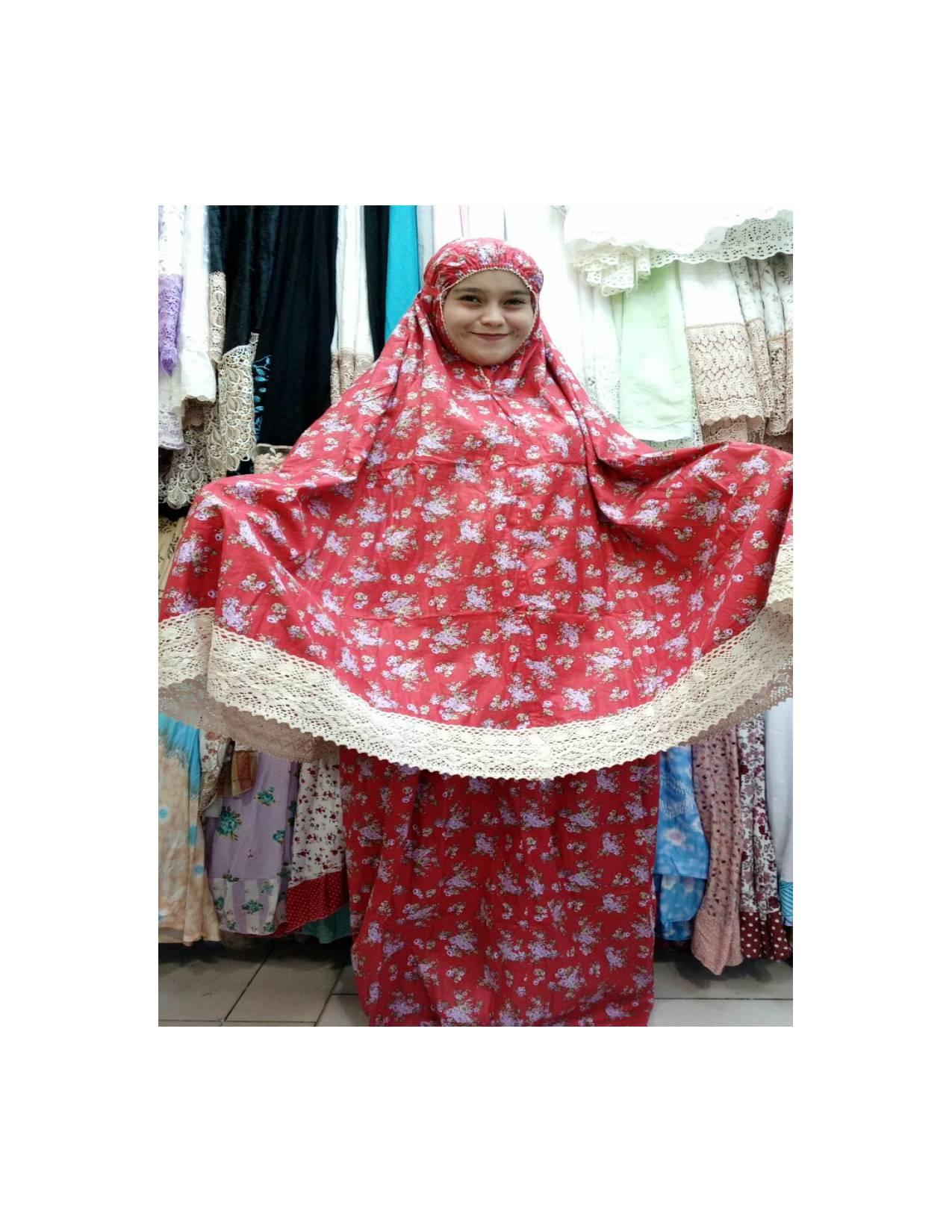 Grosir mukena katun / supplier mukena tanah abang / grosir mukenah