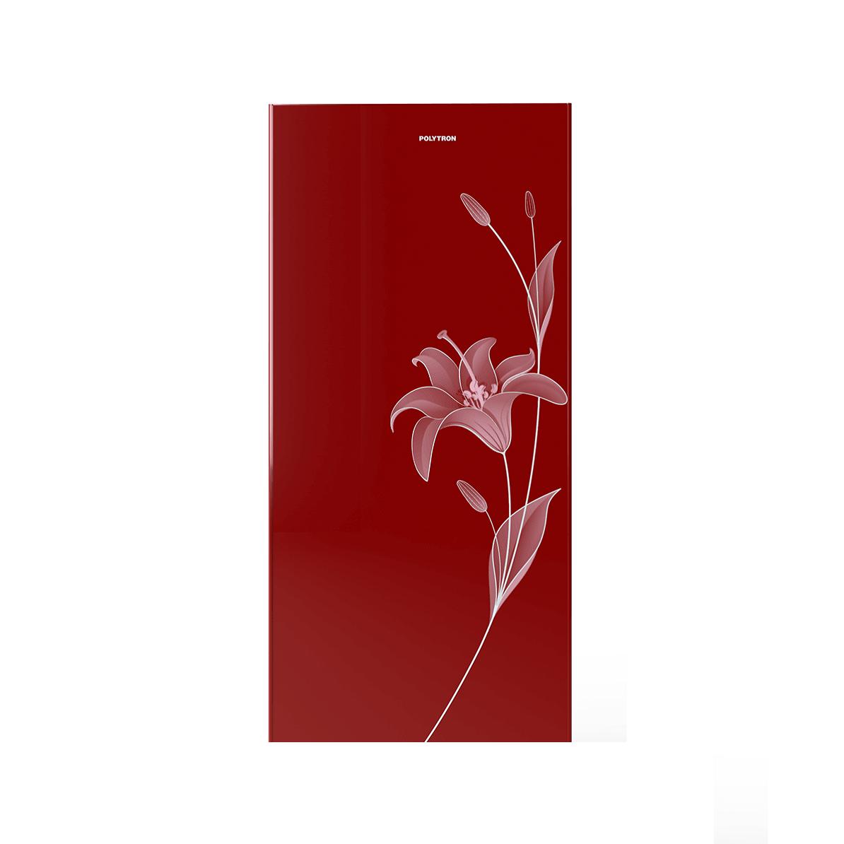Polytron PRO 17 ELR Kulkas 1 Pintu 170 Liter - Merah - Khusus Jakarta & Bekasi Kota