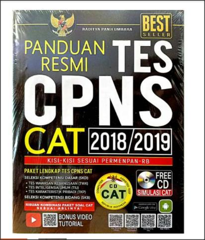 PANDUAN RESMI TES CPNS CAT 2018 2019 - RADITYA PANJI UMBARA