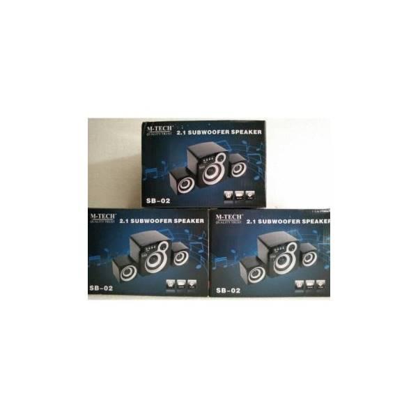 TERMURAH Speaker Aktif SPEAKER AKTIF subwoofer STEREO 2.1 + USB SB-02