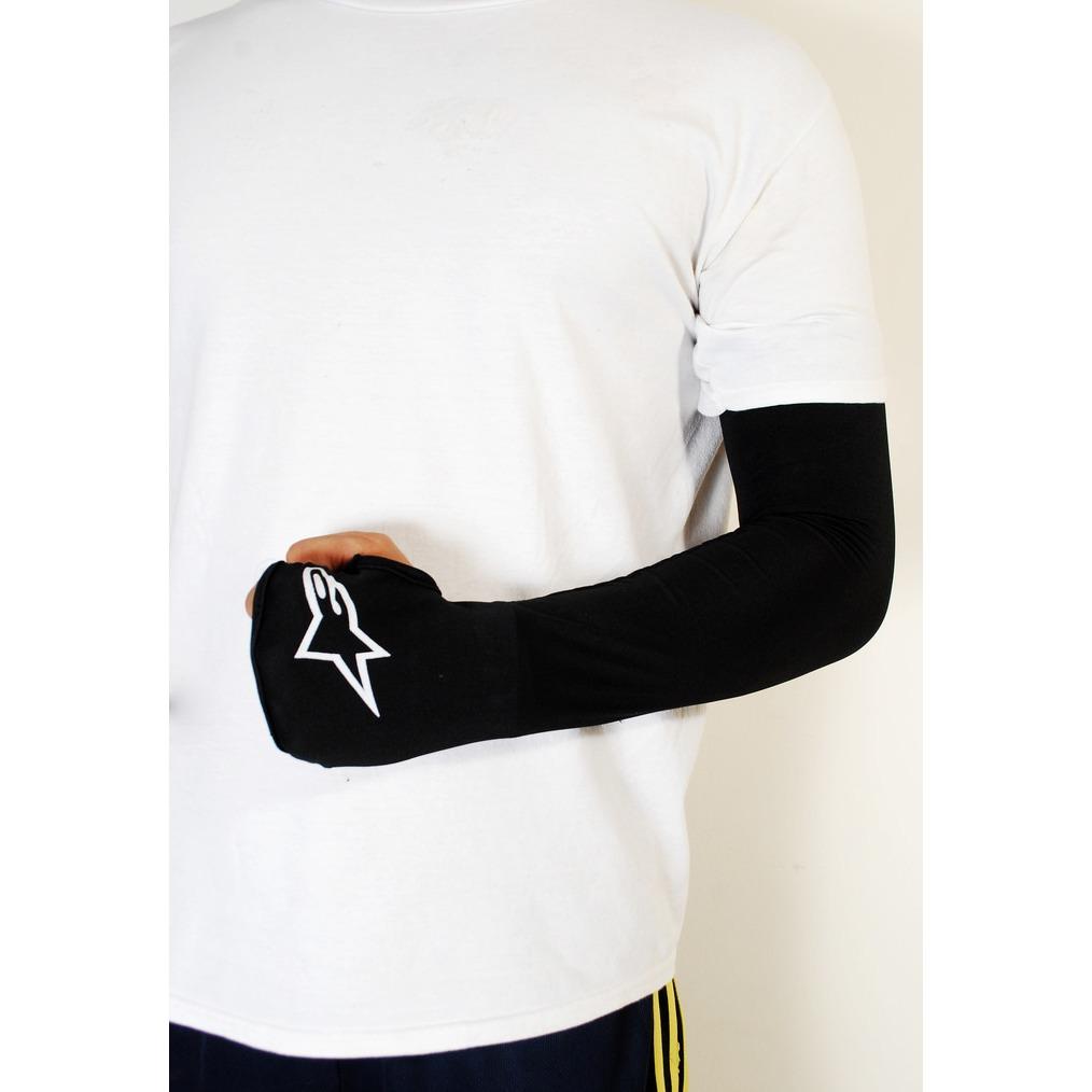 promo Manset Alpinestar Arm Sleeve Warmer Pelindung Lengan Tangan Sepeda original