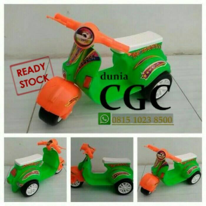 MAINAN ANAK VESPA MINI SEPEDA 3 RODA SARIMIN - qveFh4