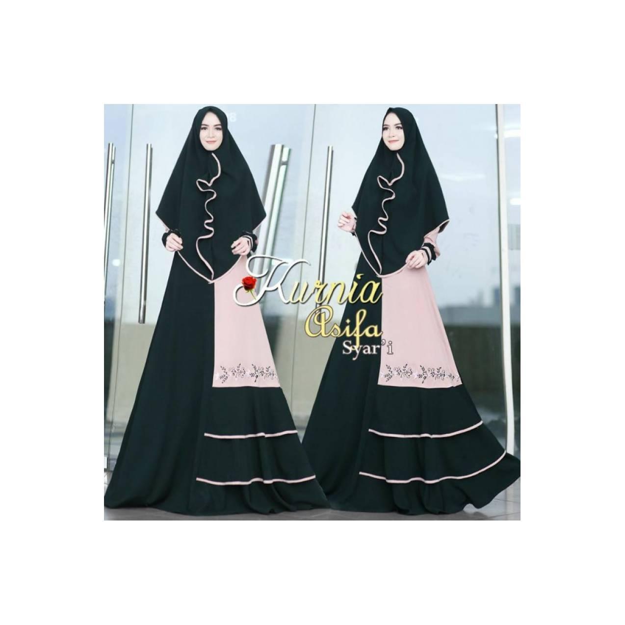 New asifa syari by kurnia - Cokelat Muda