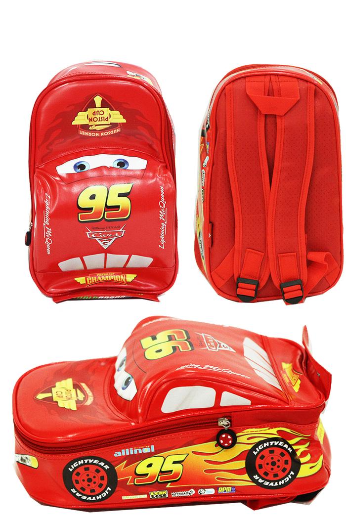 Terlaris Tas Anak - Tas Ransel Sekolah Anak TK Cars On The Road 3D TK - Sangat di Sukaii oleh Anak - Tas Termurah
