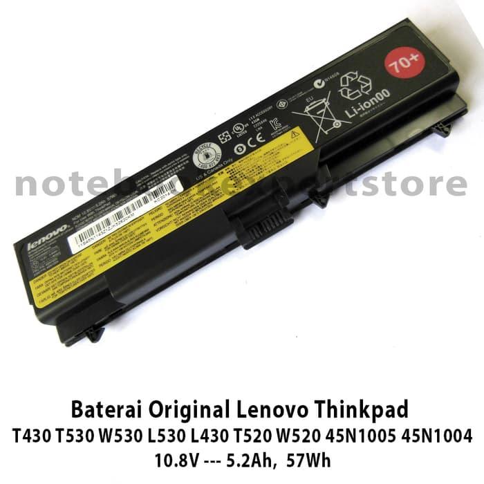 SALE - Baterai Original Lenovo Thinkpad T430 T530 W530 L530 L430 T520 W520 Original