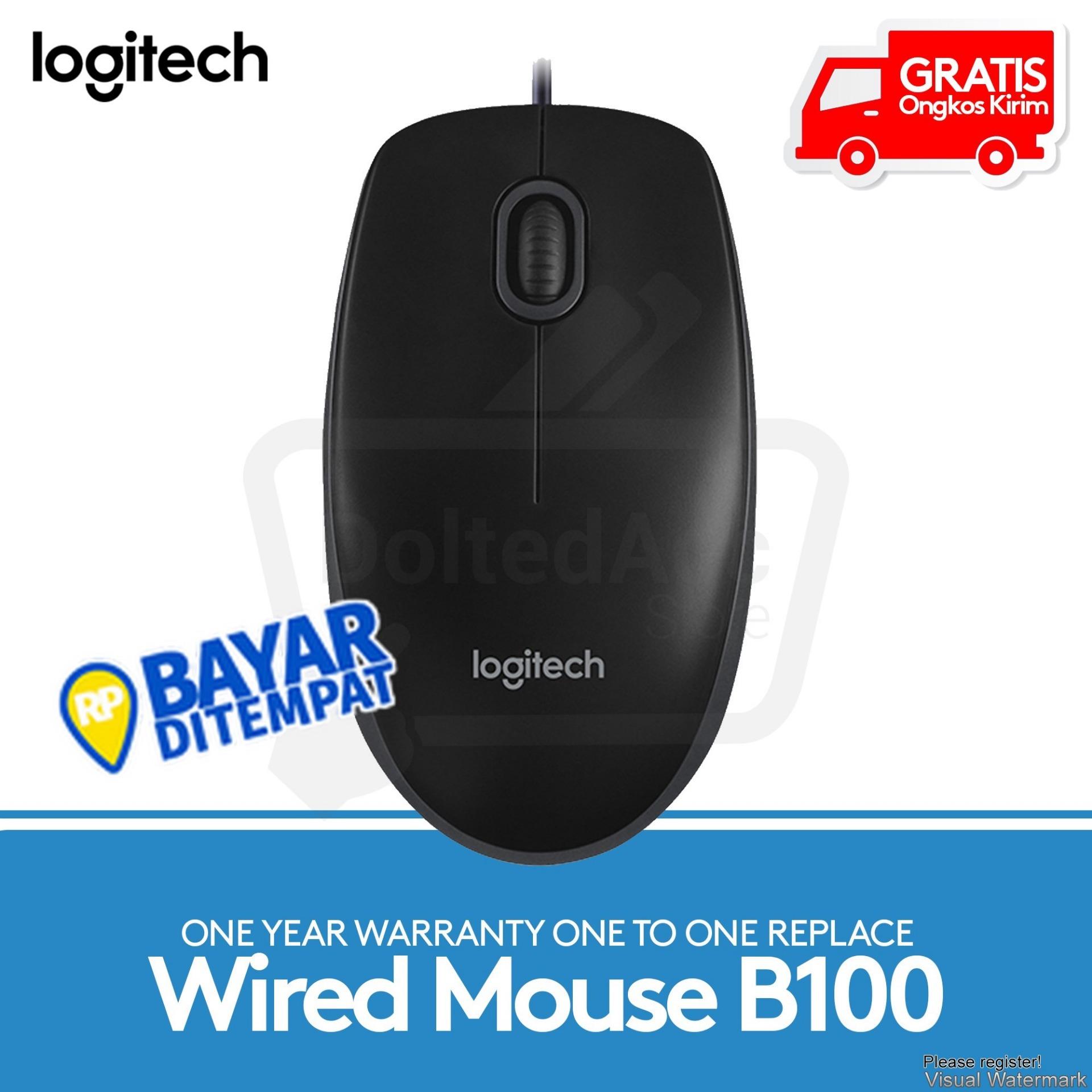 Logitech Mouse Optical B100