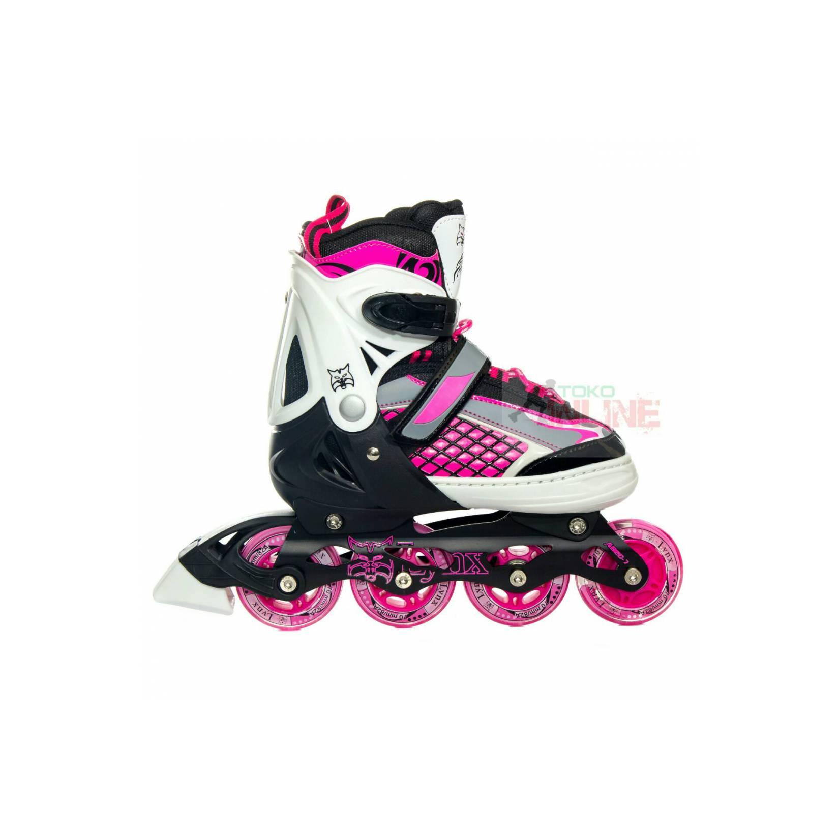 Sepatu Roda LYNX R55 Pink/Black Recreational Inline Skate