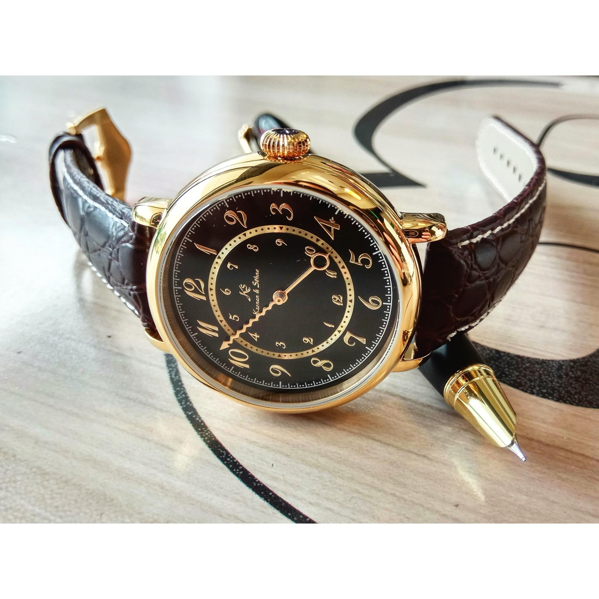 Kronen & Sohne Epoch Jam Tangan Original Automatic Mechanical Fashion Elegant Imperial KS379