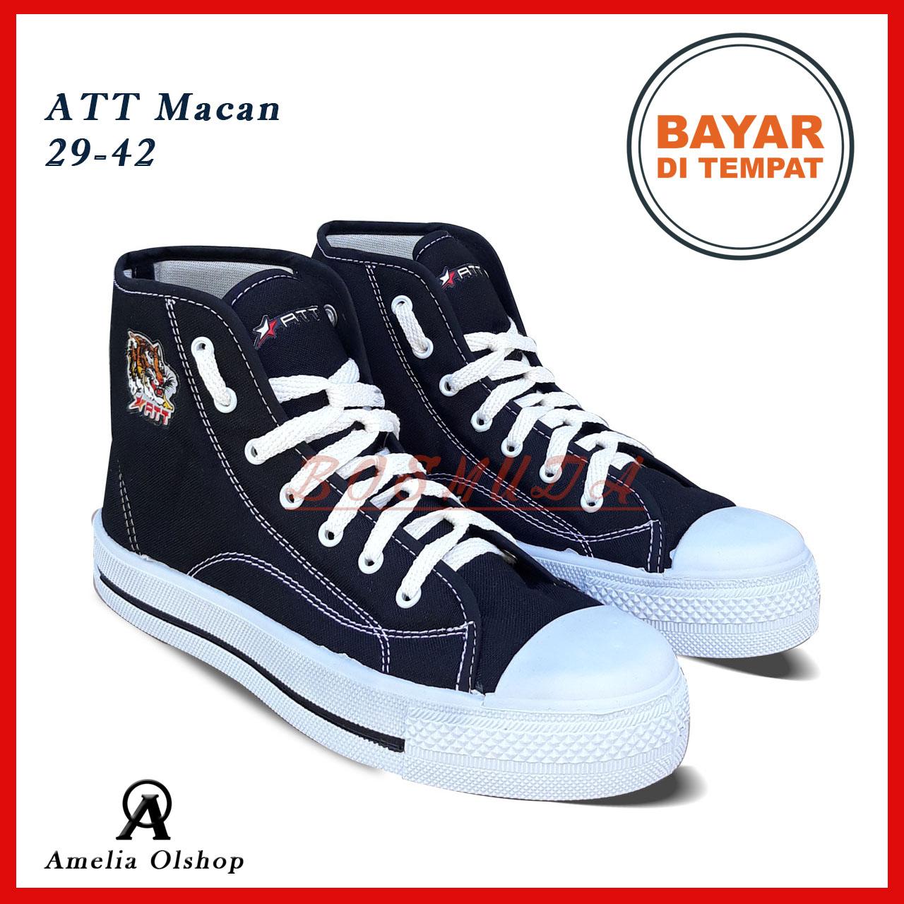Amelia Olshop - Sepatu Boots Pria ATT 37-42 / Sepatu Pria / Sepatu Pria Murah / Sepatu Sekolah / Sepatu Sneakers Pria / Sepatu Kets Boots Pria