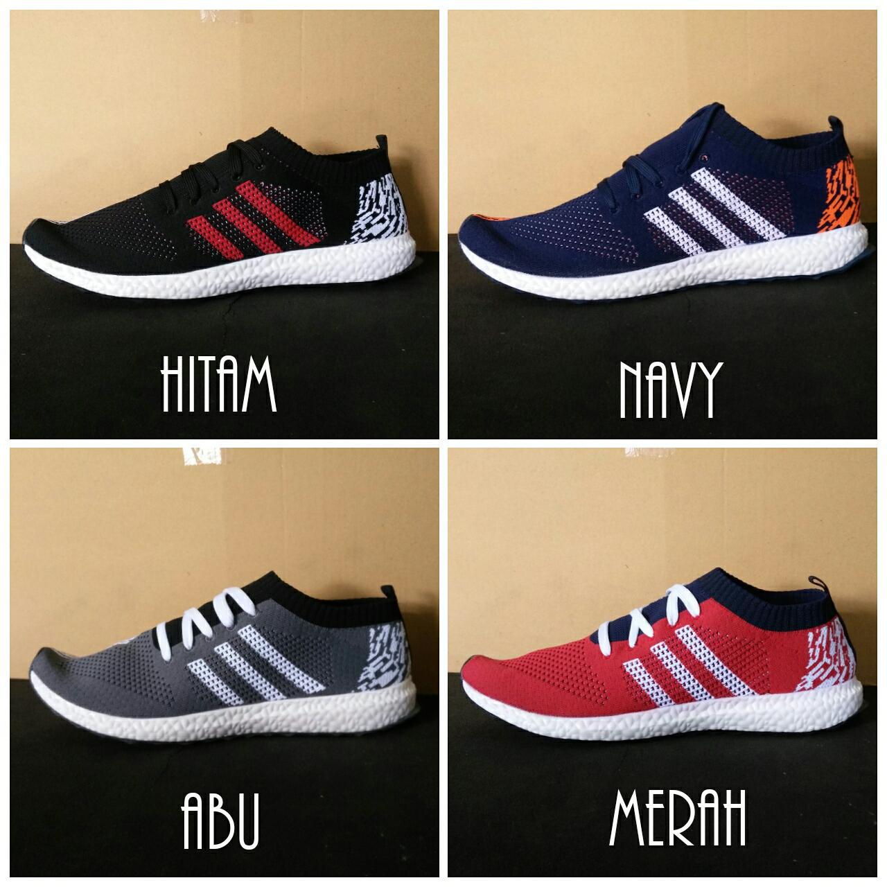 sepatu pria adidas marathon running olahraga dan lifestyle A5612
