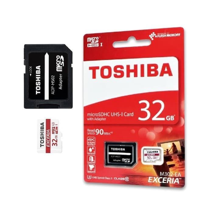 Best Seller Micro SD HC Toshiba Exceria 32GB Class 10 M302 90Mb/S