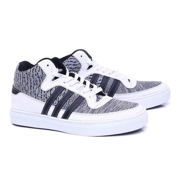 Sepatu Pria Bagus GR-525 Sepatu Sneaker Putih Cowok - Kets Kasual Cowo (SEPATU DISTRO BANDUNG BERKUALITAS)