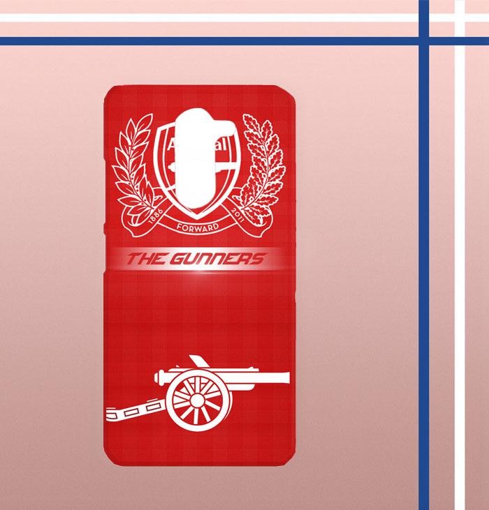 Casing gambar motif HARDCASE untuk hp Huawei Honor 6X arsenal the gunners L0674