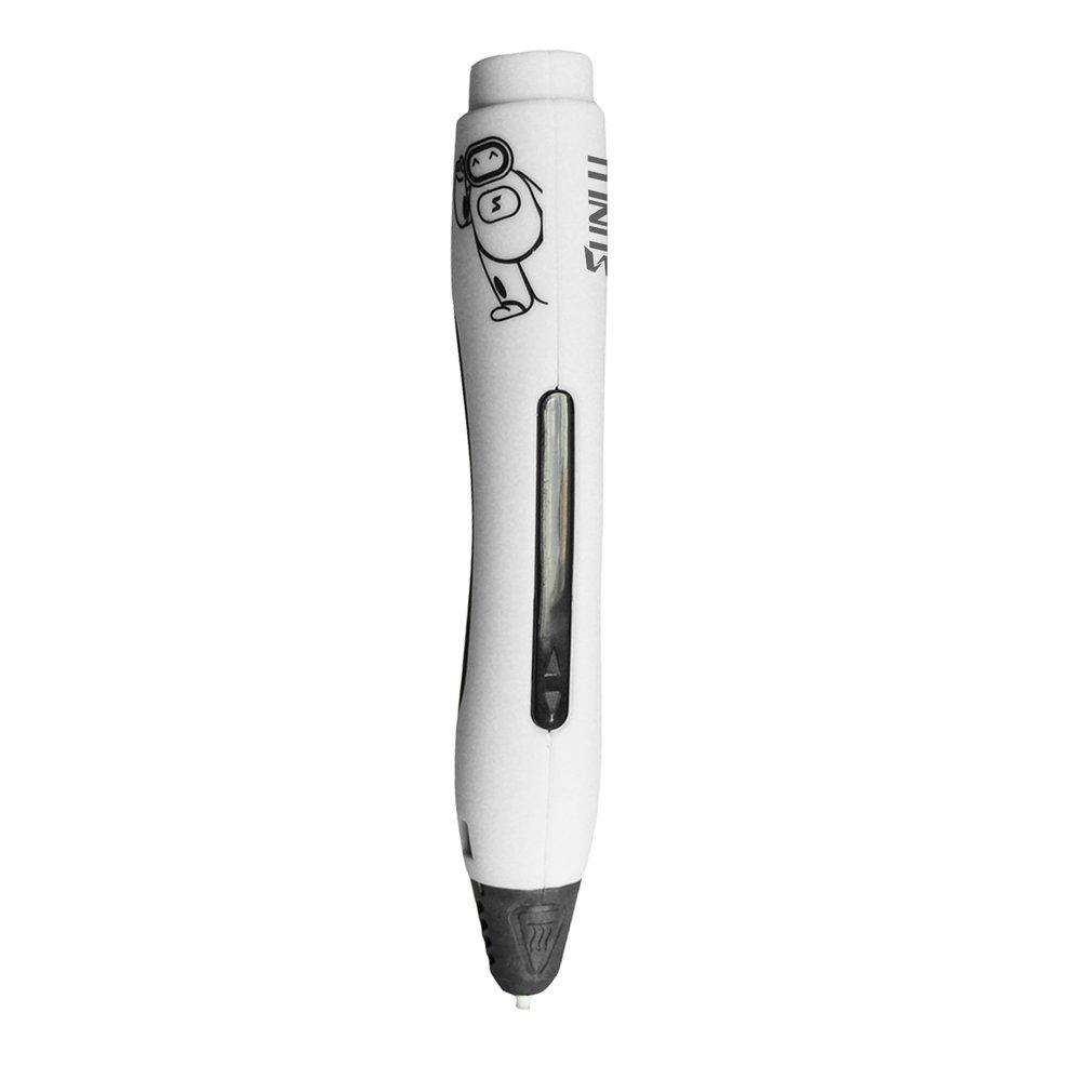 GOFT SL-400A 3D Printing Pen Rechargeable Drawing Pen Printer For Kids & Adults white