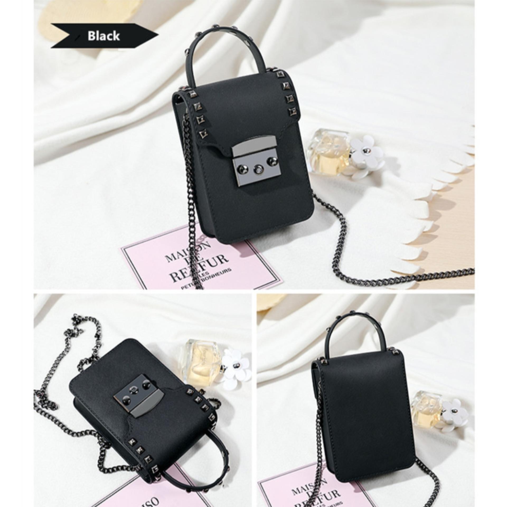Fashionity New Mini messenger Bag - Jelly Pouch - Tas Wanita - Tas Mini Jelly