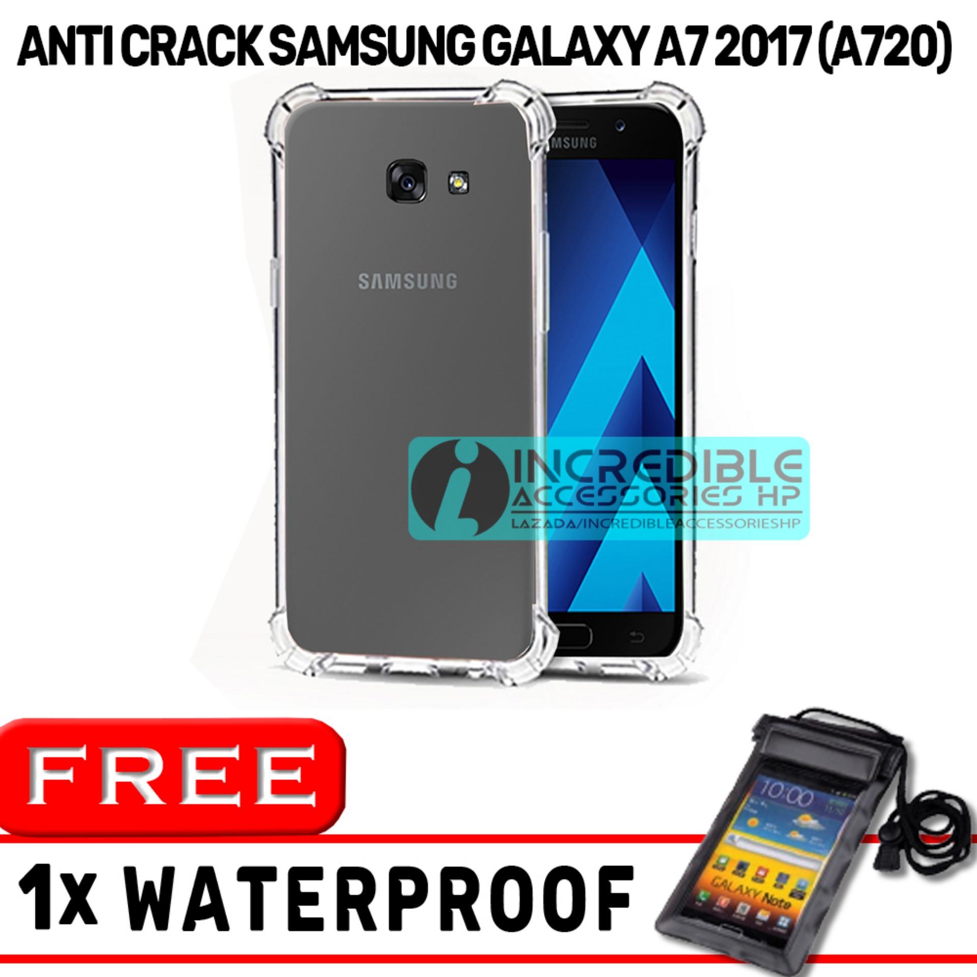 Smart Full Cover Tempered Glass Warna For Samsung Galaxy A5 2017 Anti Crack for Samsung Galaxy A7 2017 A720 Softcase Elegant Anti Shock Jelly Case