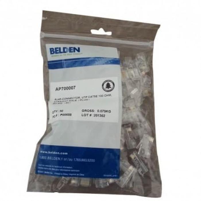 Belden Connector Cat6 (50 Pieces) BL AP700008