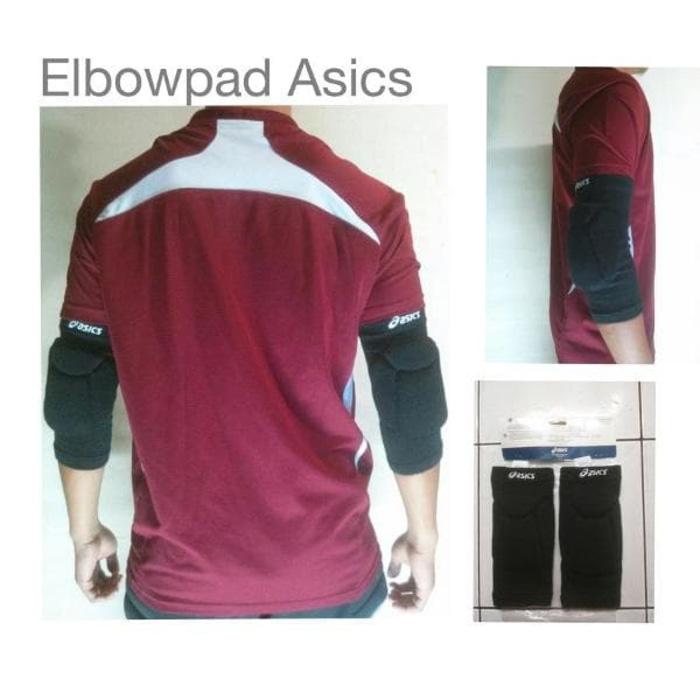 Jual ELBOWPAD / PELINDUNG SIKU KIPER FUTSAL & VOLLEY ASICS ORIGINAL