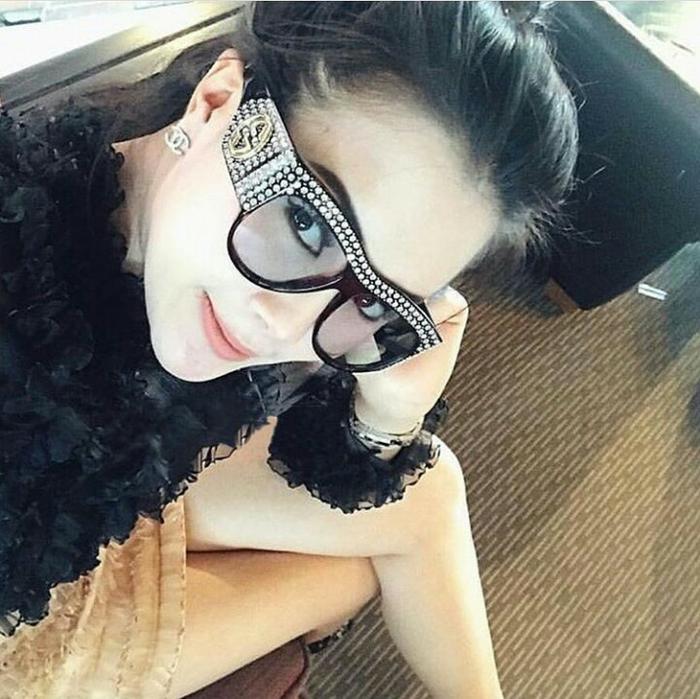 Kacamata / Sunglass Wanita Gucci Am-72389 Fullset + Cairan Pembersih