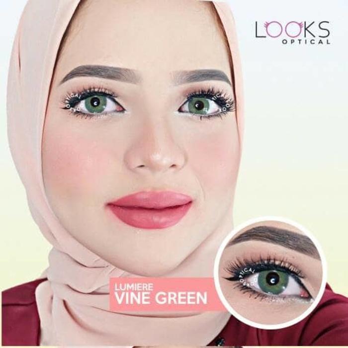 Softlens / Acessoris Softlens New Lumiere Vine Green/ Softlens Kualitas Super