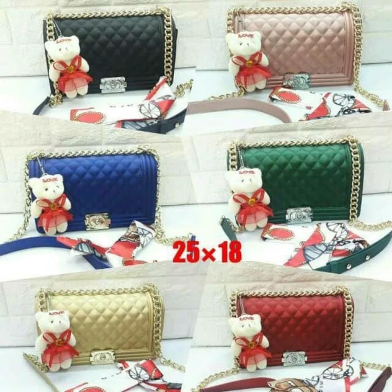 tas jelly matte toy boy ukuran besar 25cm kualitas super premium import