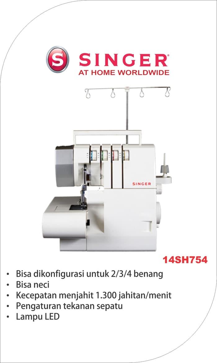 PALING DICARI SINGER 14SH754 Mesin Obras Portable Multifungsi PROMO