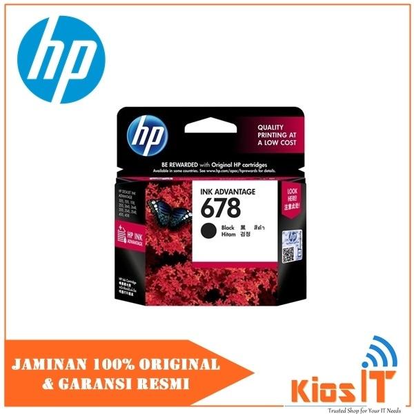Tinta Printer HP 678 Hitam Murah