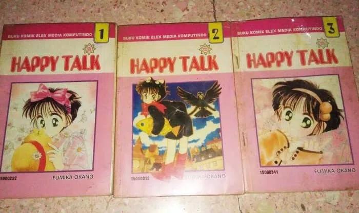 Buku komil manga jepang happy talk 3 buku kode 146