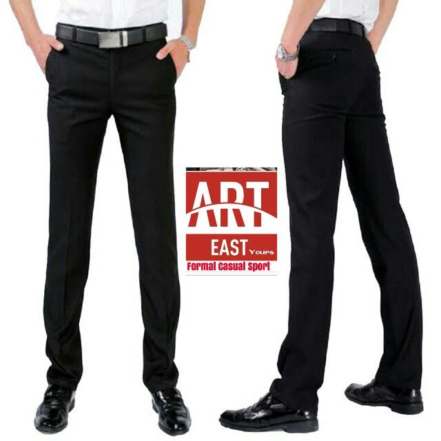 Arteast Yours - Celana Bahan Pria Slimfit Kain Twist